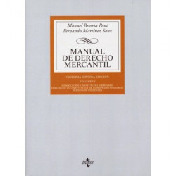 MANUAL DE DERECHO MERCANTIL VOLUMEN 1