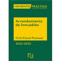 MEMENTO ARRENDAMIENTO DE INMUEBLES 2022-23.  Civil - Fiscal - Procesal