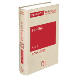Memento Práctico  Familia (Civil) 2024-2025