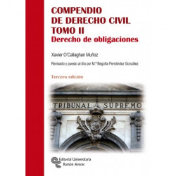 COMPENDIO DE DERECHO CIVIL. TOMO II. Derecho de Obligaciones