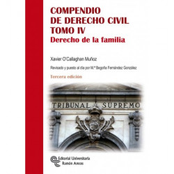 COMPENDIO DE DERECHO CIVIL. TOMO IV. Derecho de Familia